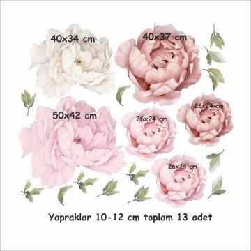 Şakayık Çiçek Set 3