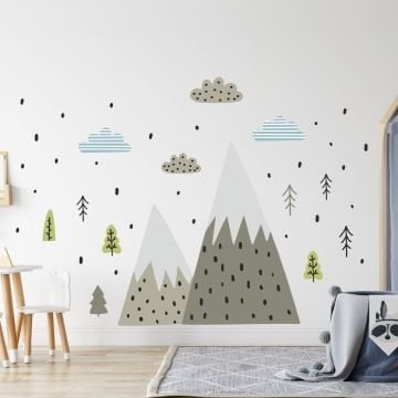 Dağ Sticker Set 4