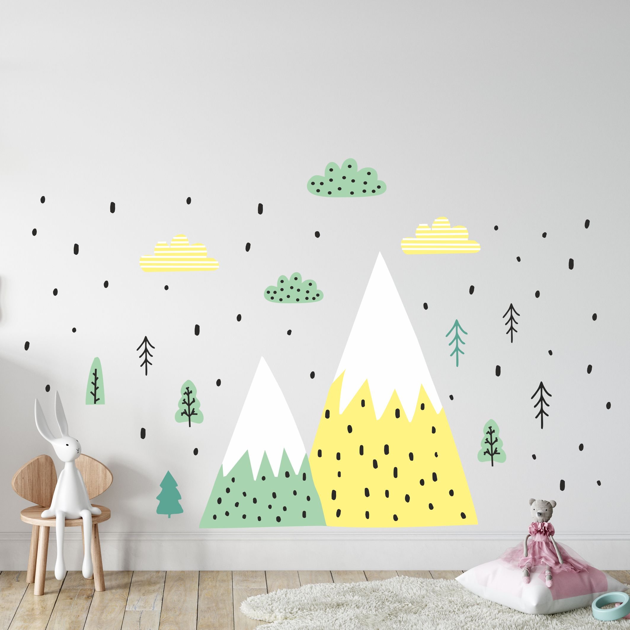 Dağ Sticker Set 10