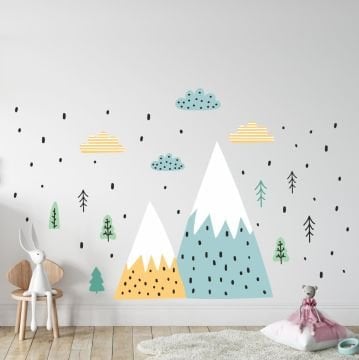 Dağ Sticker Set 11
