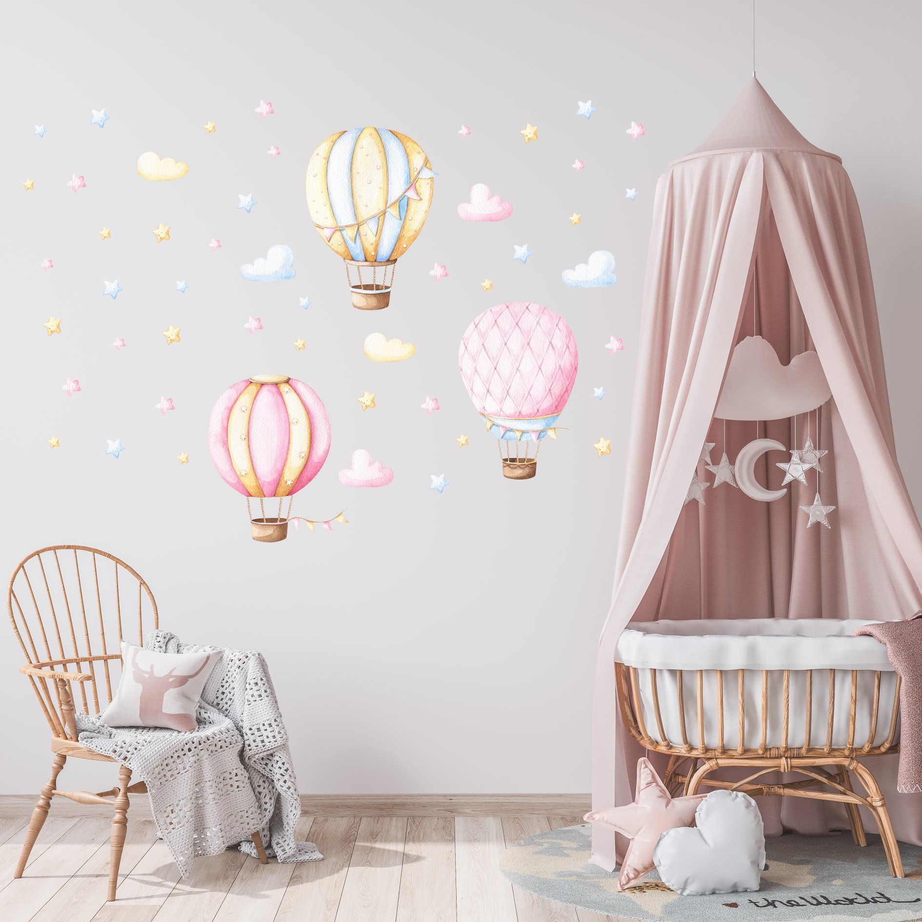 Rüya Balonlar Sticker Set