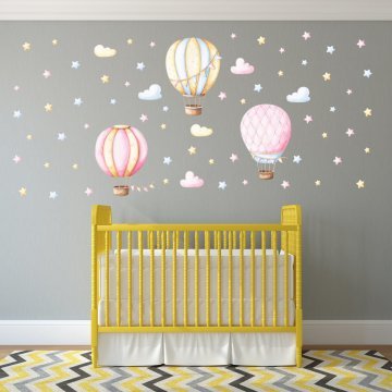 Rüya Balonlar Sticker Set