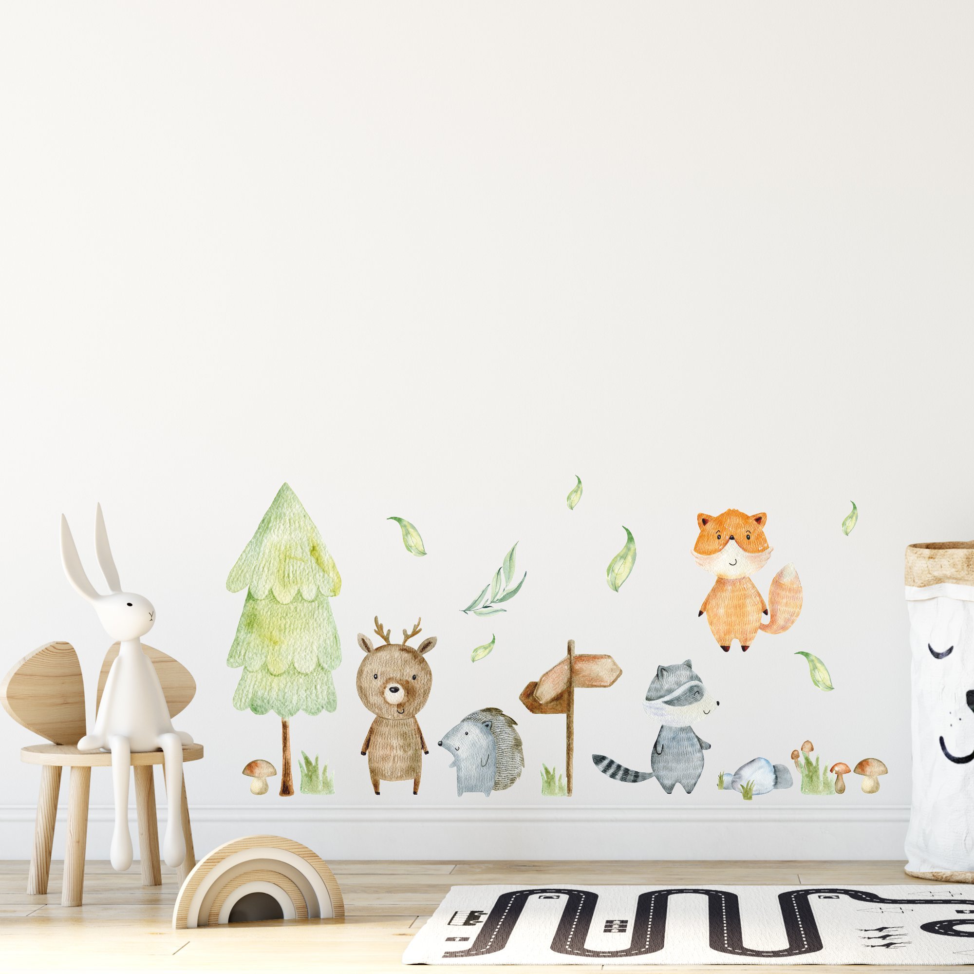 Orman Hayvanları Sticker Set 1