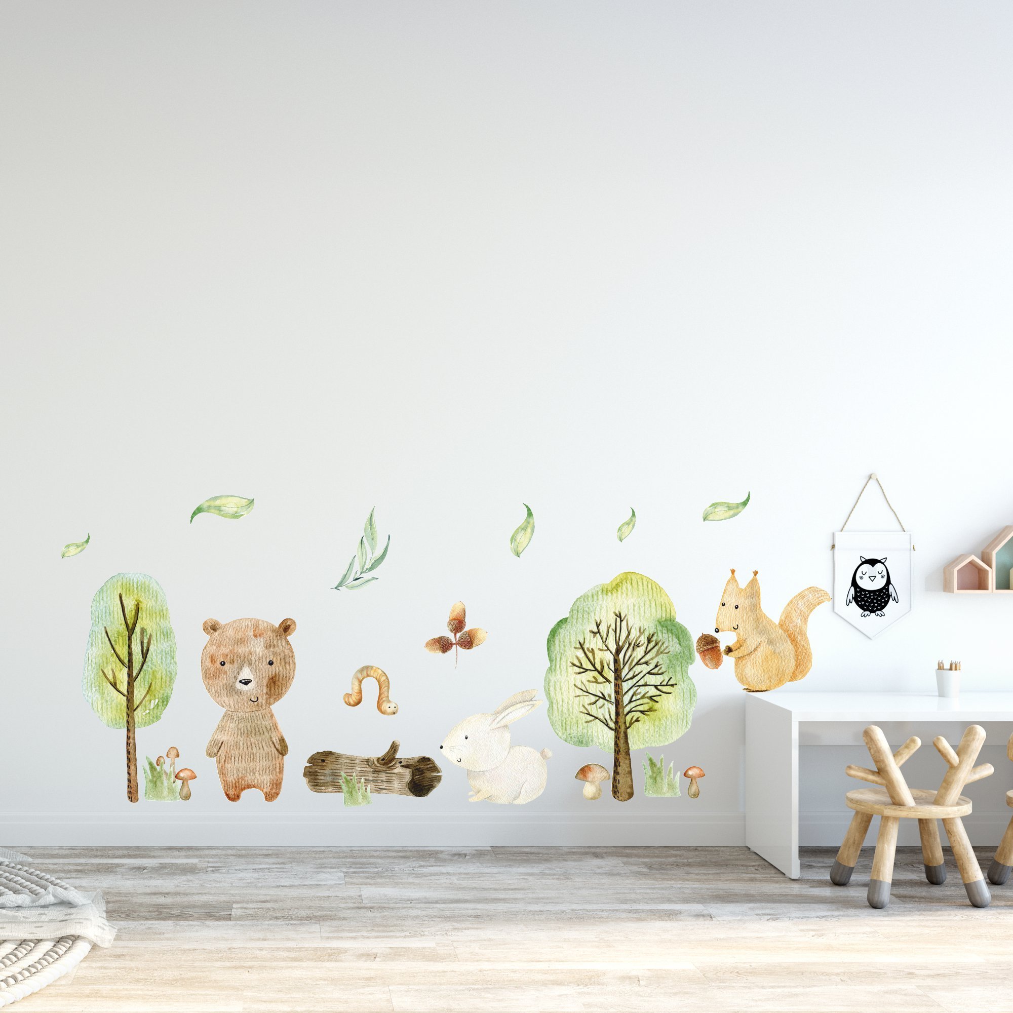 Orman Hayvanları Sticker Set 2