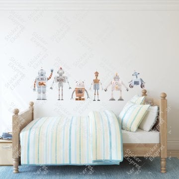 Robotlar Sticker Set