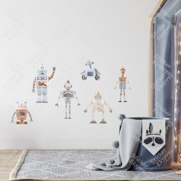 Robotlar Sticker Set