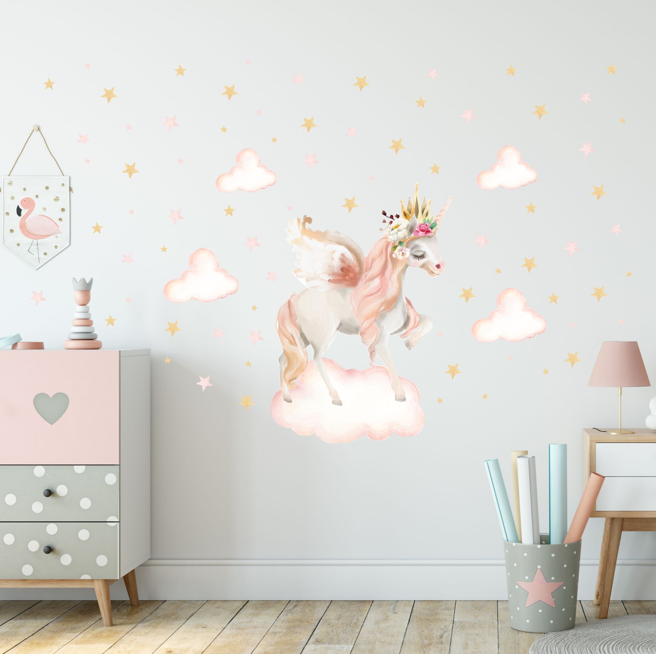 Unicorn Rüyası Sticker Set