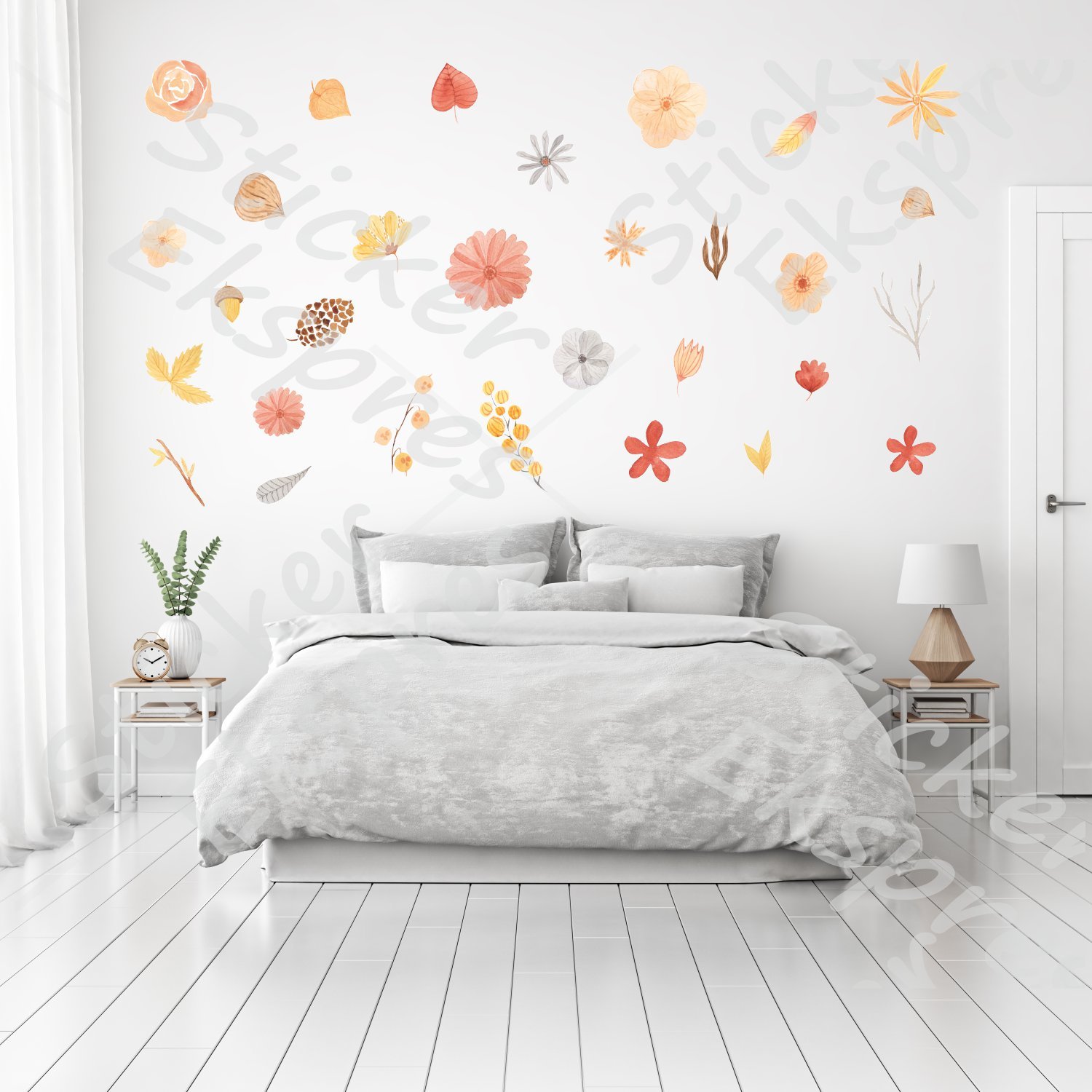 Büyülü Sonbahar Sticker Set