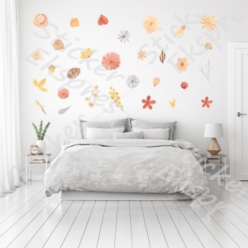 Büyülü Sonbahar Sticker Set