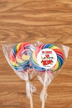 23 Nisan Etiketi Çocuk Konfeti Ve Bayraklı Ulusal Egemenlik Ve Çocuk Bayramı Sticker