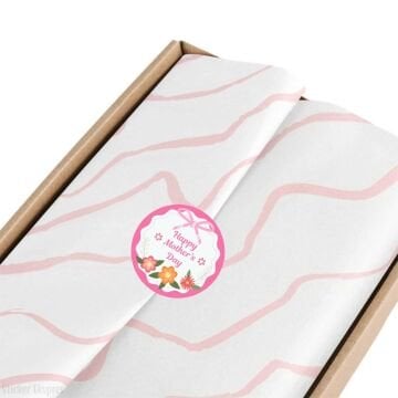 İngilizce Anneler Günü Etiketi Happy Mother's Day Su Geçirmez Sticker