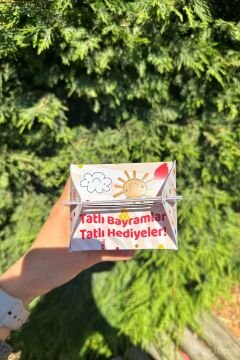 Kurban Bayramı Hediye Kutusu 10 Adet Özel Tasarım Bayramlık Kutu Hediye Paketi