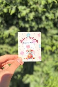 Bayram Harçlık Tebrik Kartı 10 Adet Kurban Bayramı Hediye Kartı Bayram Hediyesi