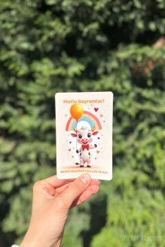 Bayram Harçlık Tebrik Kartı 10 Adet Kurban Bayramı Hediye Kartı Bayram Hediyesi