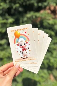 Bayram Harçlık Tebrik Kartı 10 Adet Kurban Bayramı Hediye Kartı Bayram Hediyesi