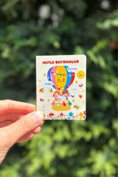 Bayram Harçlık Tebrik Kartı 10 Adet Kurban Bayramı Hediye Kartı Bayram Hediyesi