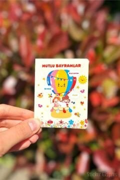 Bayram Harçlık Tebrik Kartı 10 Adet Kurban Bayramı Hediye Kartı Bayram Hediyesi