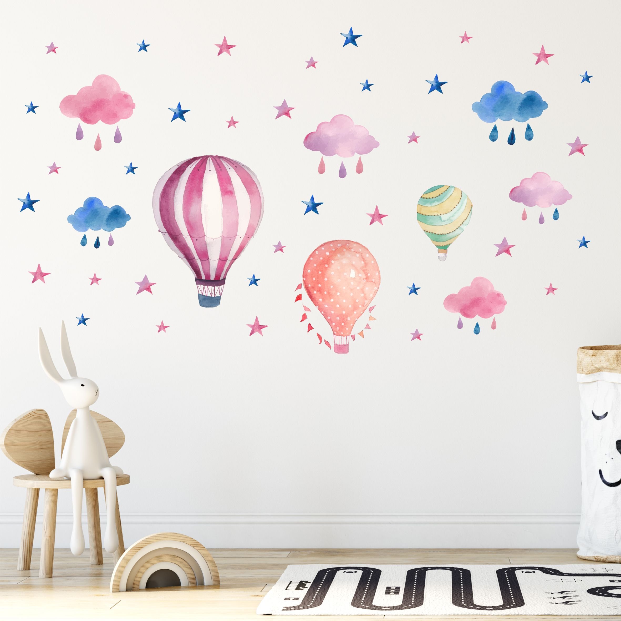 Renkli Balonlar Sticker Set 1