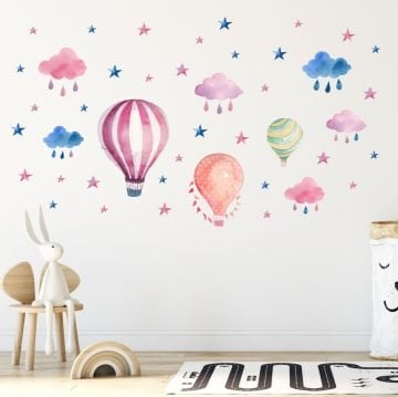 Renkli Balonlar Sticker Set 1