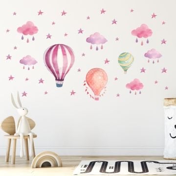 Renkli Balonlar Sticker Set 2