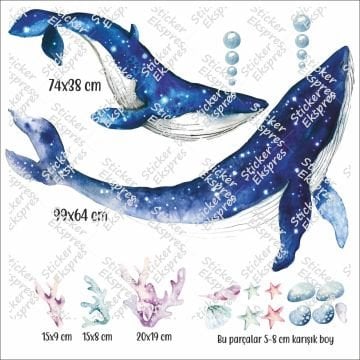Balinalar Sticker Set