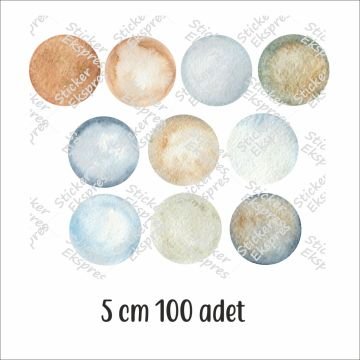 Breeze Suluboya Puantiye Set 5 cm