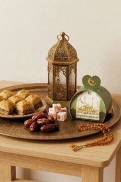 Bayramlık Hediye Kutusu, 10 Adet Özel Tasarım Bayram İçin Hediyelik Kutu, Hediye Paketi