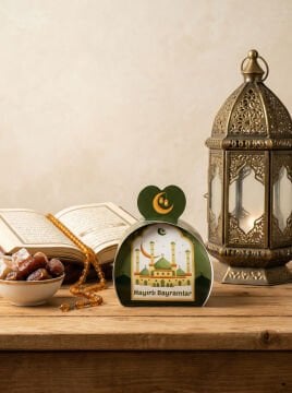 Bayramlık Hediye Kutusu, 10 Adet Özel Tasarım Bayram İçin Hediyelik Kutu, Hediye Paketi