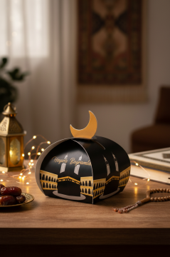 Bayramlık Hediye Kutusu, 10 Adet Özel Tasarım Bayram İçin Hediyelik Kutu, Hediye Paketi