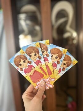 Çocuk Temalı Bayram Harçlık Kartı 10 Adet Kız Ve Erkek Ramazan ve Kurban Bayramı Tebrik Kartı