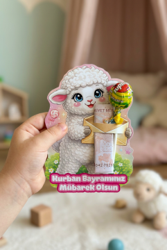 Kurban Bayramı Harçlık Kartı 10 Adet İyi Bayramlar Bayram Tebrik Kartı