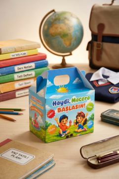 5 Adet Okul Yaz Tatili Hediye Kutusu Karne Mezuniyet Hediyesi Tatil Hediye Paketi