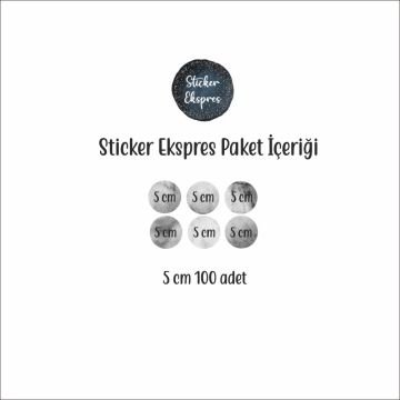 Gri Suluboya Puantiye Set 5 cm