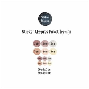 Wonder Suluboya Puantiye Set 5 ve 3 cm
