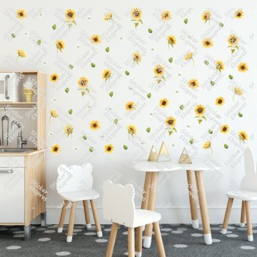 Ayçiçekleri Sticker Set