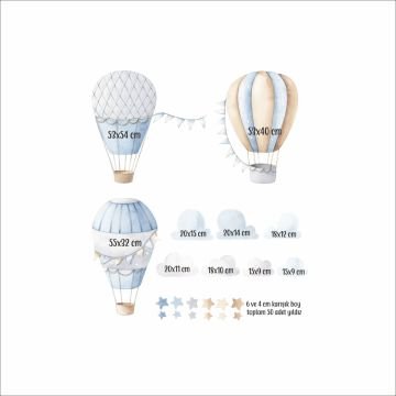 Soft Balonlar Sticker Set