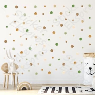 Doğa Suluboya Puantiye Set 5 ve 3 cm