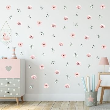 Bahar Çiçekleri Sticker Set