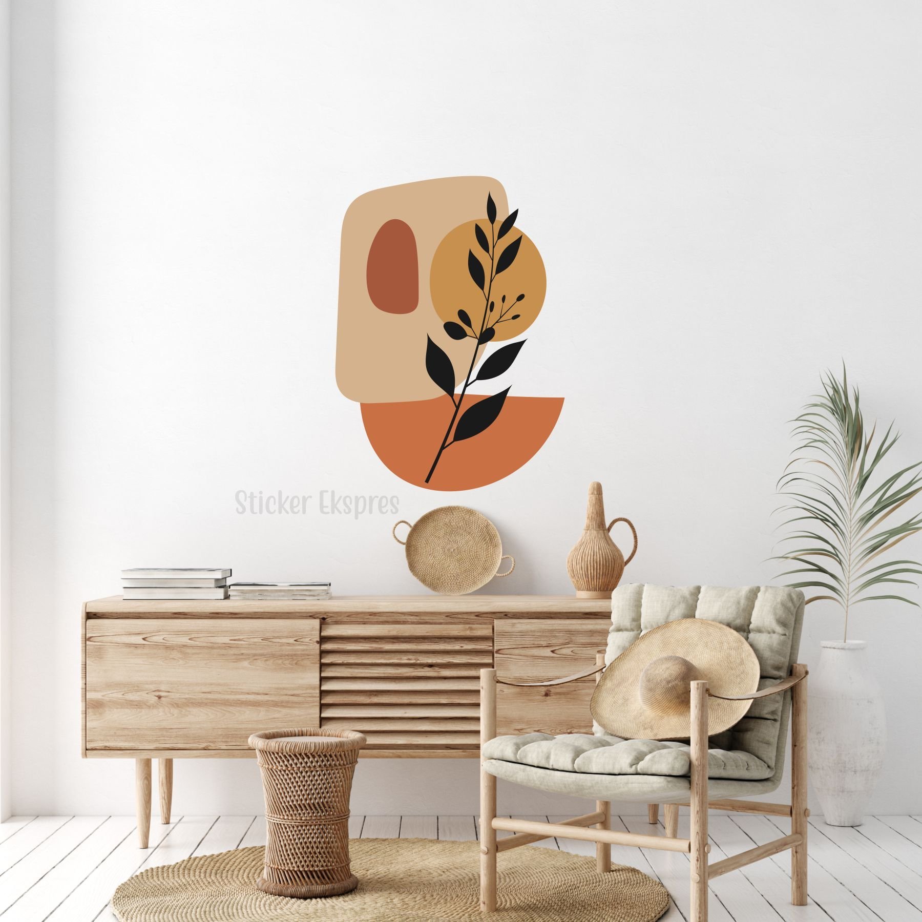 Botanik Bohem-01 Sticker