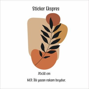 Botanik Bohem-03 Sticker