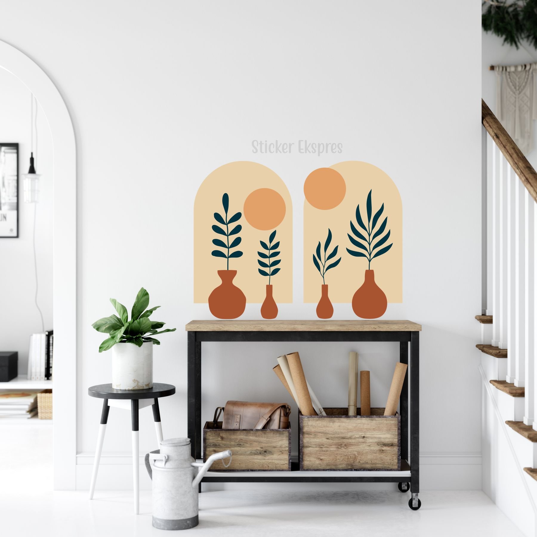 Botanik Bohem Set-02 Sticker