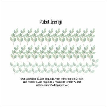 Bahar Yaprakları Sticker Set