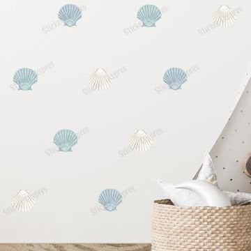 Deniz Kabukları Sticker Seti 5