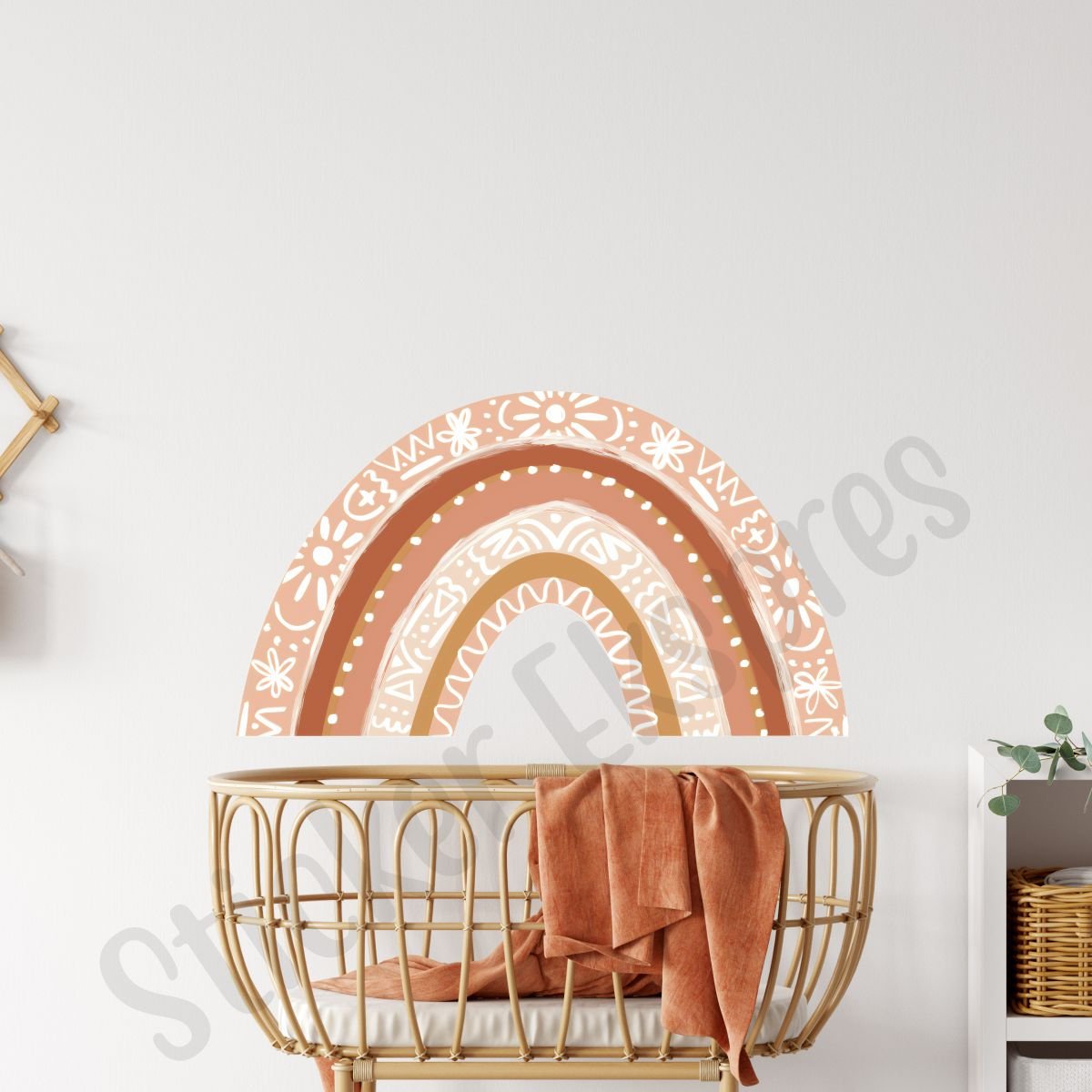 Bohem Gökkuşağı Duvar Sticker