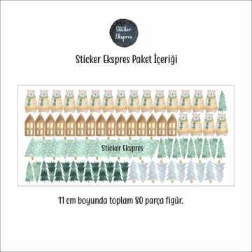 Mutlu Ayıcığın Ormanı Sticker Seti