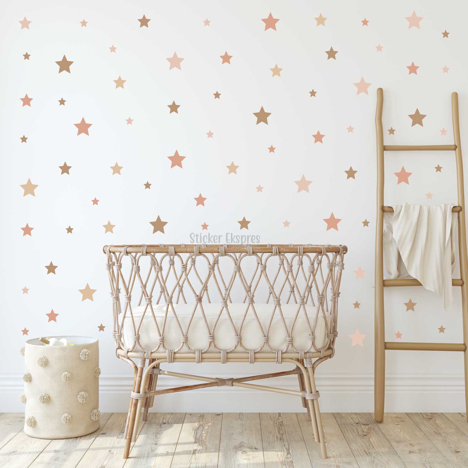 Boho Yıldızlar Sticker Seti